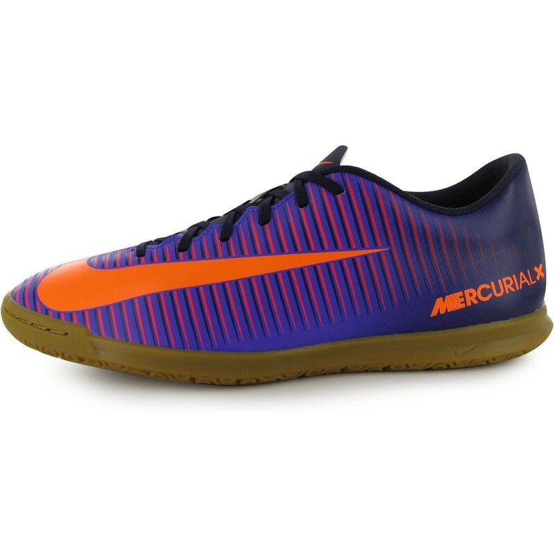 Nike Mercurial X Vortex Indoor Court Trainers pánské Purple/Citrus
