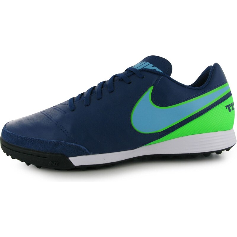 Nike Tiempo Genio Astro Turf Trainers pánské Blue/Green
