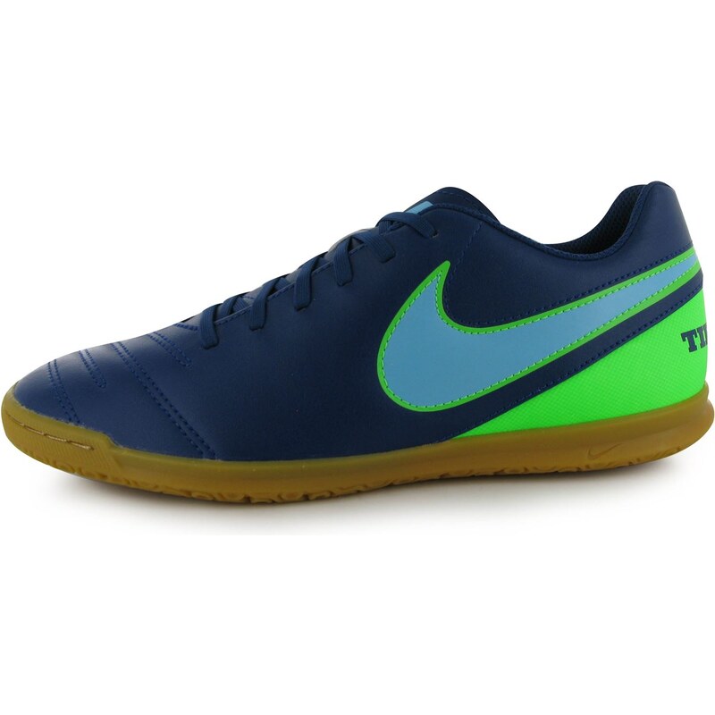 Nike 5 Elastico Mens Indoor Football Trainers Blue/Green