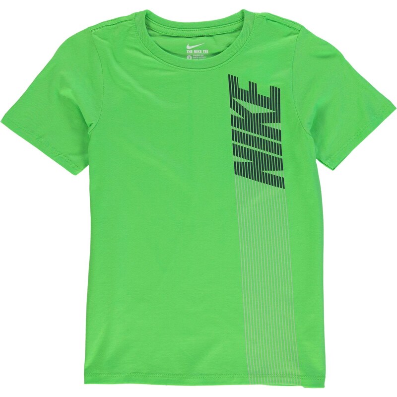 Tričko Nike Vertical JDI QTT dět. zelená