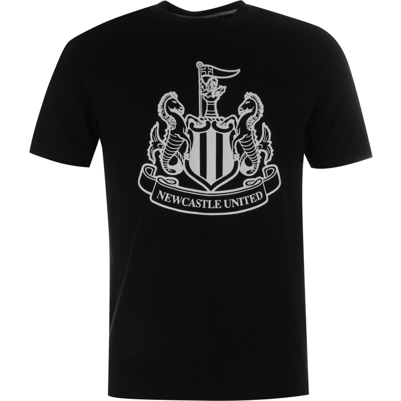 Tričko NUFC United Large Crest dět. černá/bílá