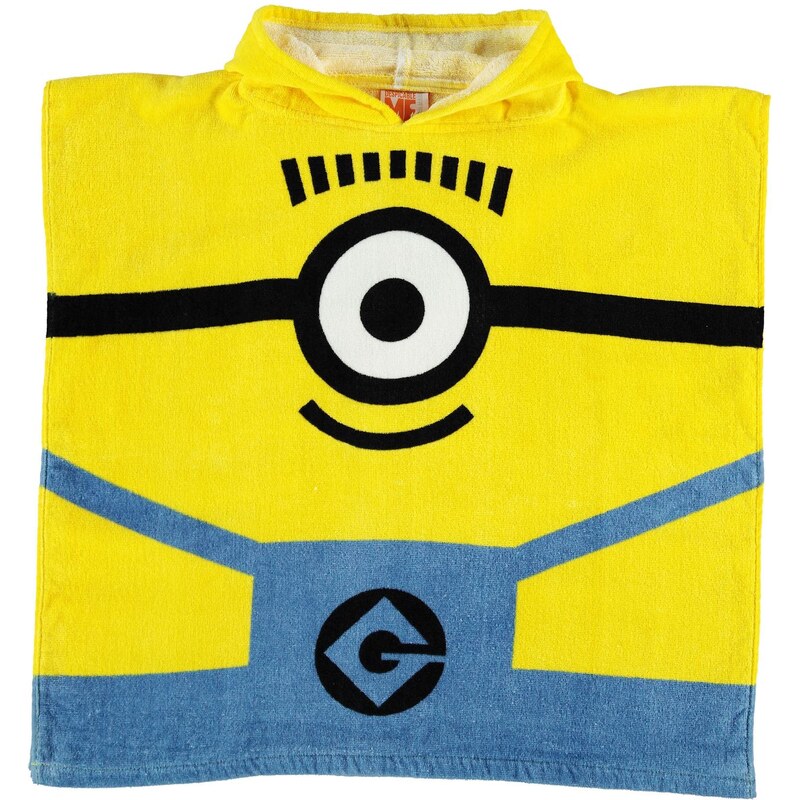 Character Towel Poncho Infant, minions
