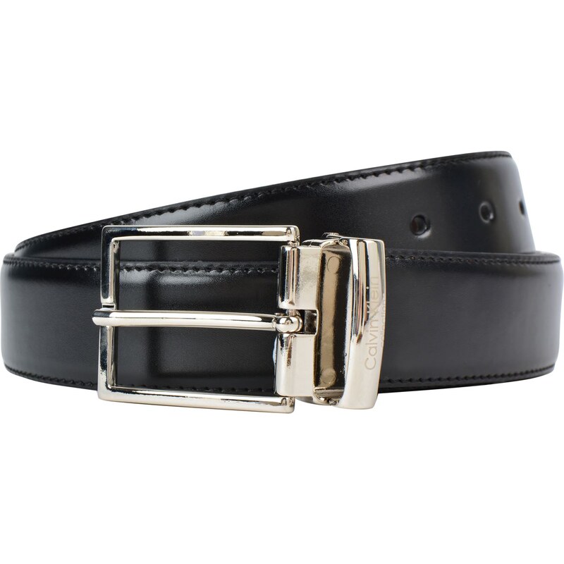 CALVIN KLEIN B48 Leather Belt Black