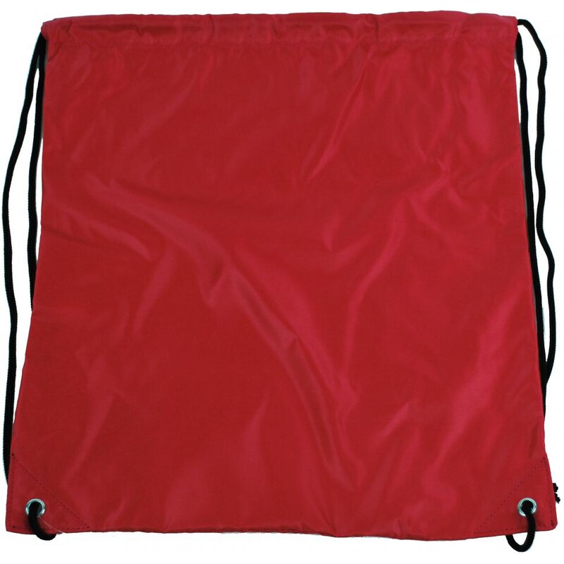 Century Bag Pytlík do tělocviku / na cvičky jednobarevný stahovatelný červený 3H02