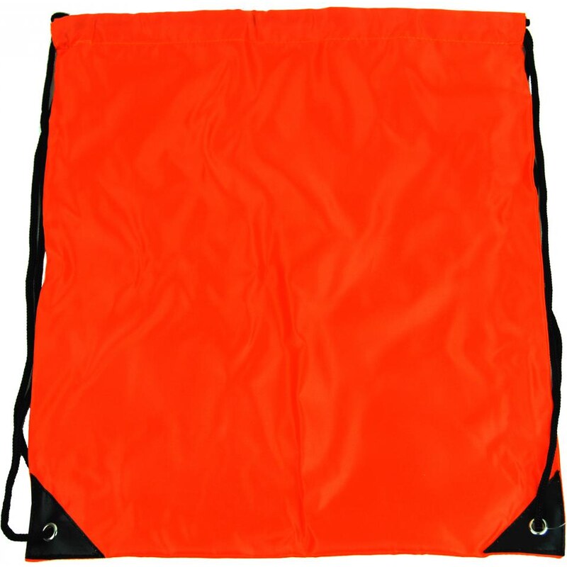 Century Bag Pytlík do tělocviku / na cvičky jednobarevný stahovatelný oranžový 3H02