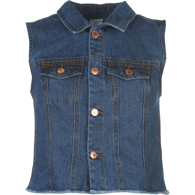 Vesta JDY Enzo Denim Waistcoat dám.