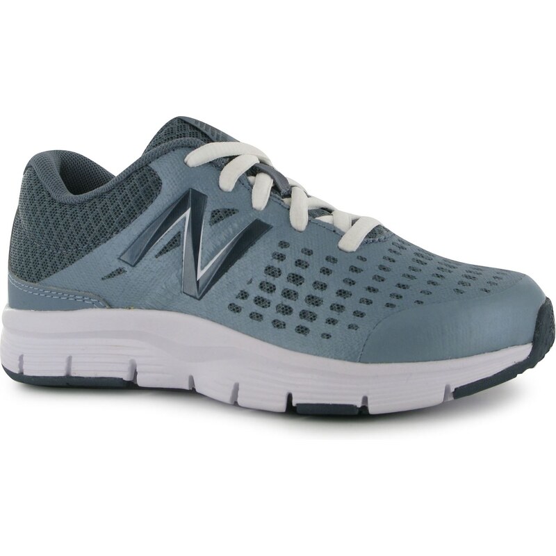 New Balance KJ775 dětské Boys Running Shoes Grey/White