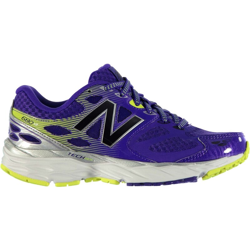 New Balance Balance W680v3 dámské Running Shoes Purple/Lime