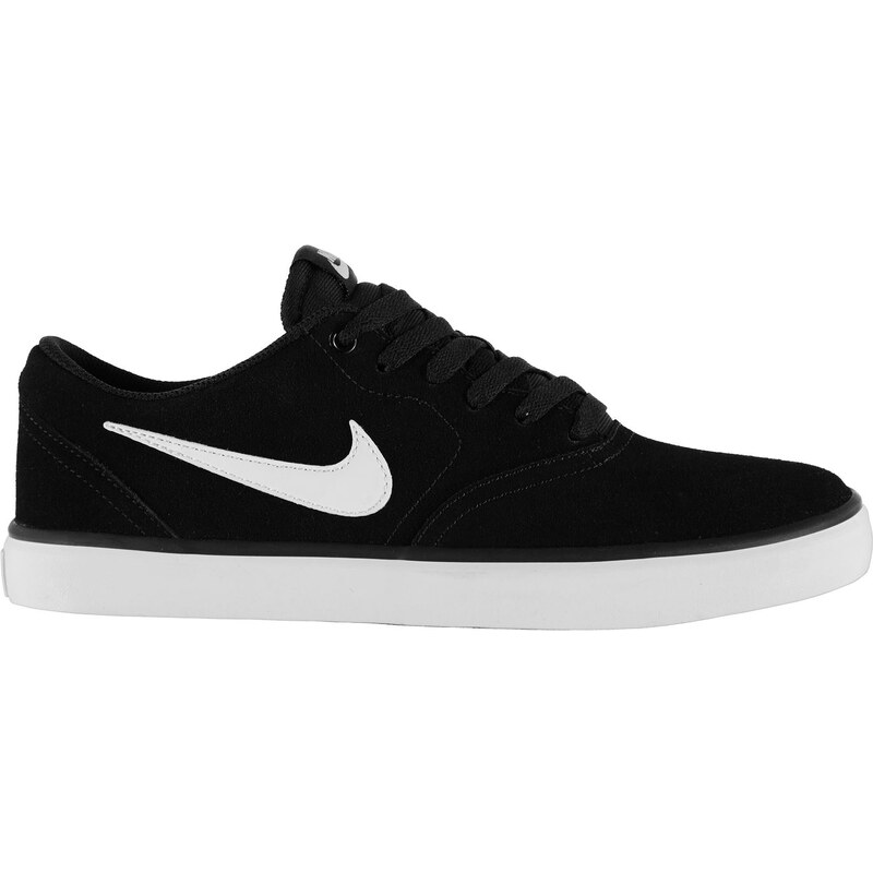 Nike SB Check Solar Mens Skate Shoes Black/White