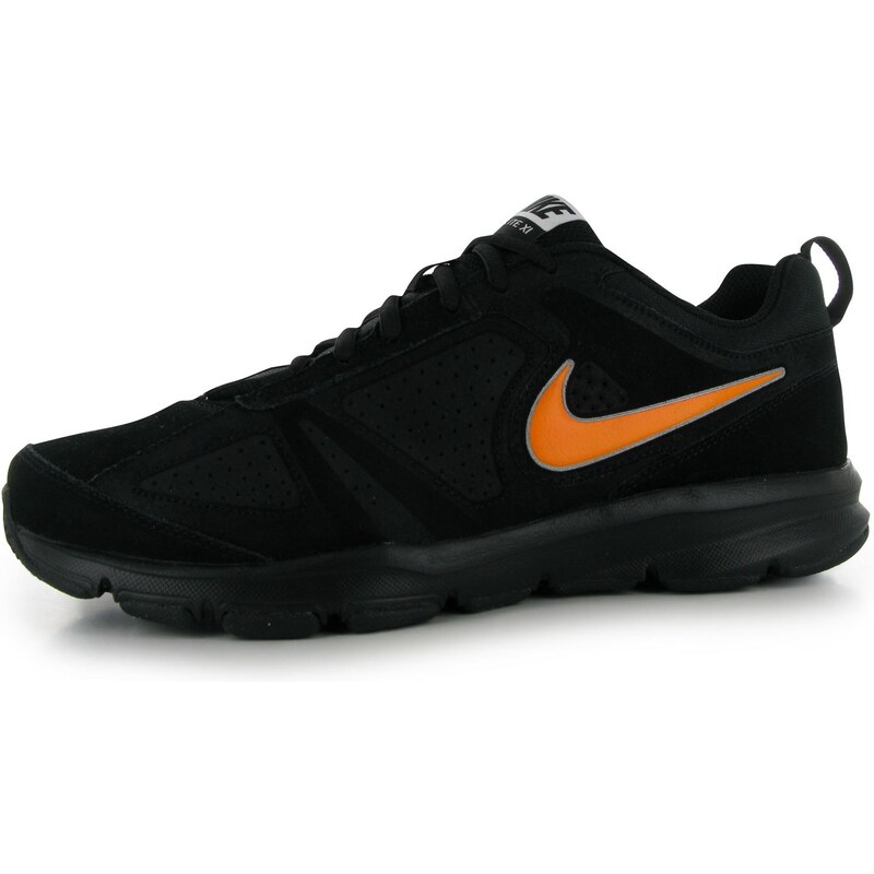 Sportovní tenisky Nike T Lite 11 Nubuck pán. černá/oranžová