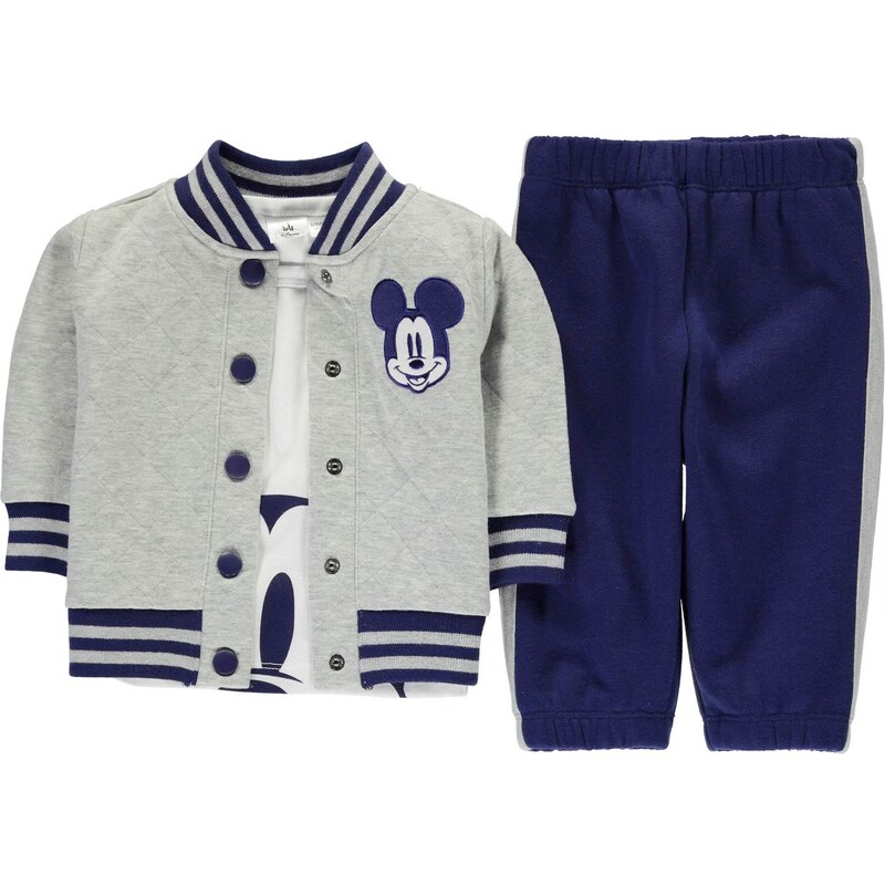 Disney 3 Piece Vest and Shorts Set Baby Mickey