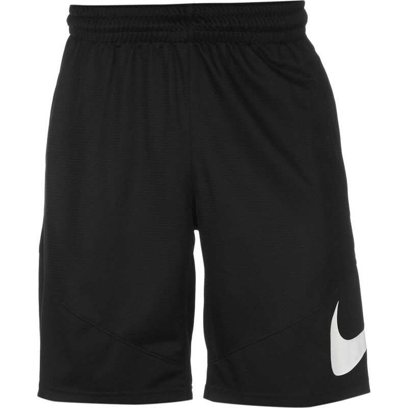 Basketbalové kraťasy Nike Crossover pán. černá/bílá