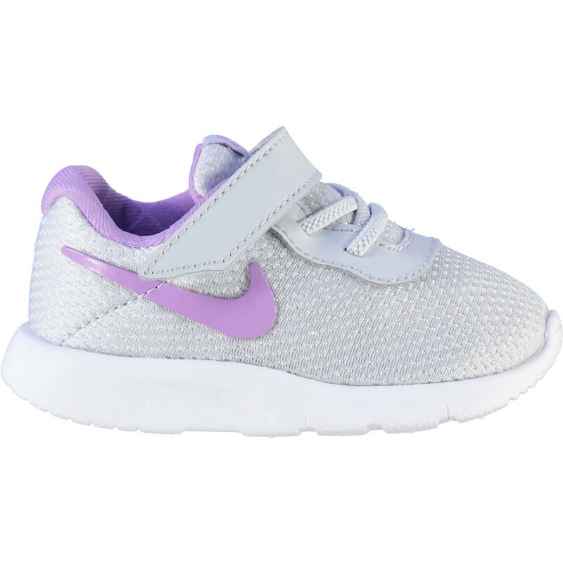 Nike Dual Fusion Infants Running Shoes Platinum/Lilac