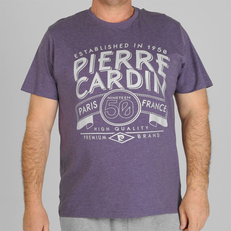 Triko pánské Pierre Cardin Paris Purple Marl