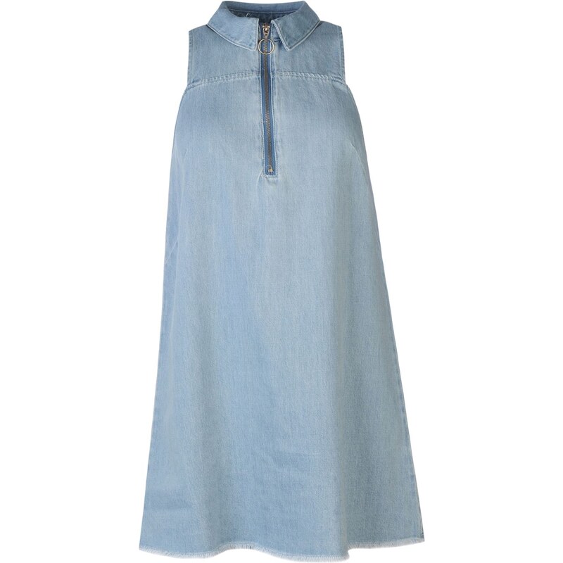 Vero Moda Mini Dress, lgt blue denim