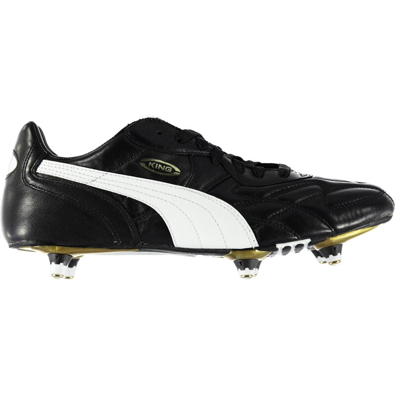 Puma King Pro SG Mens Football Boots, black/white