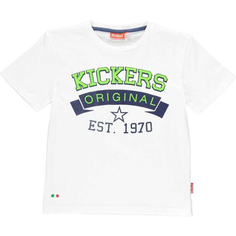 Tričko Kickers dět. bílá