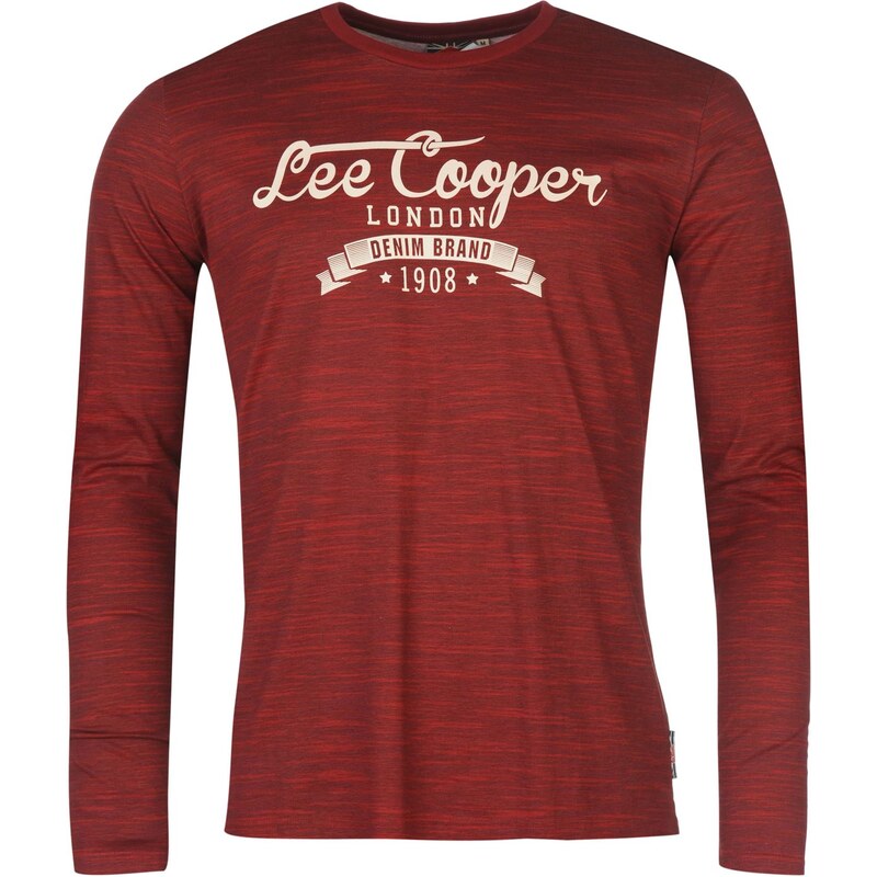Triko Lee Cooper TSnC34 Vintage Red