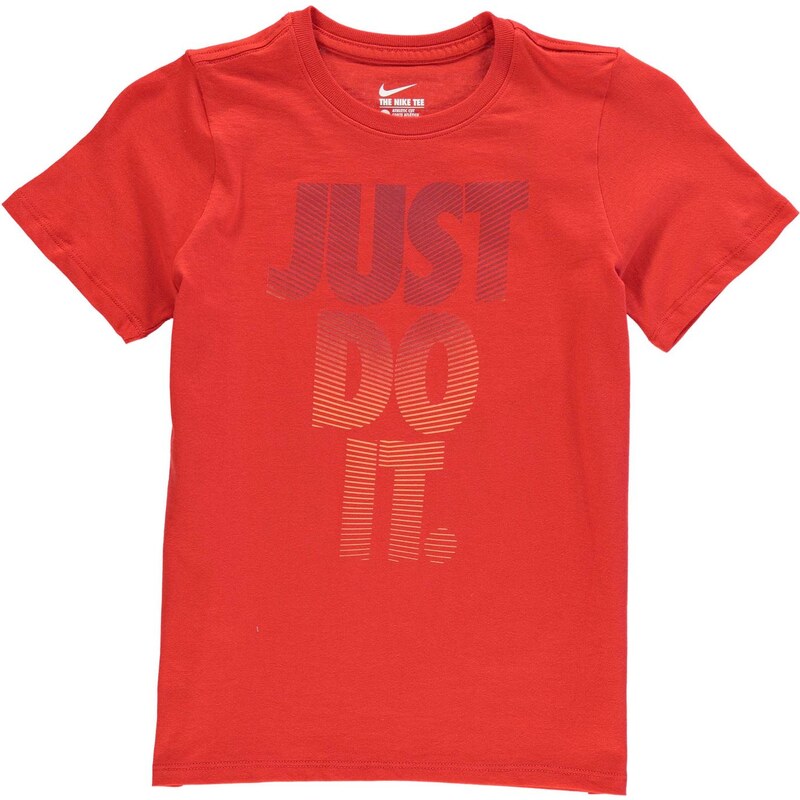 Tričko Nike Futura Just Do It dět. červená