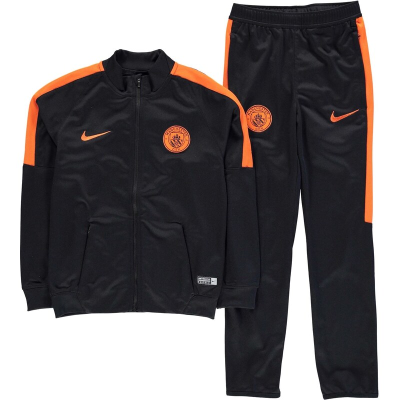 Sportovní souprava Nike Manchester City dět. černá/oranžová