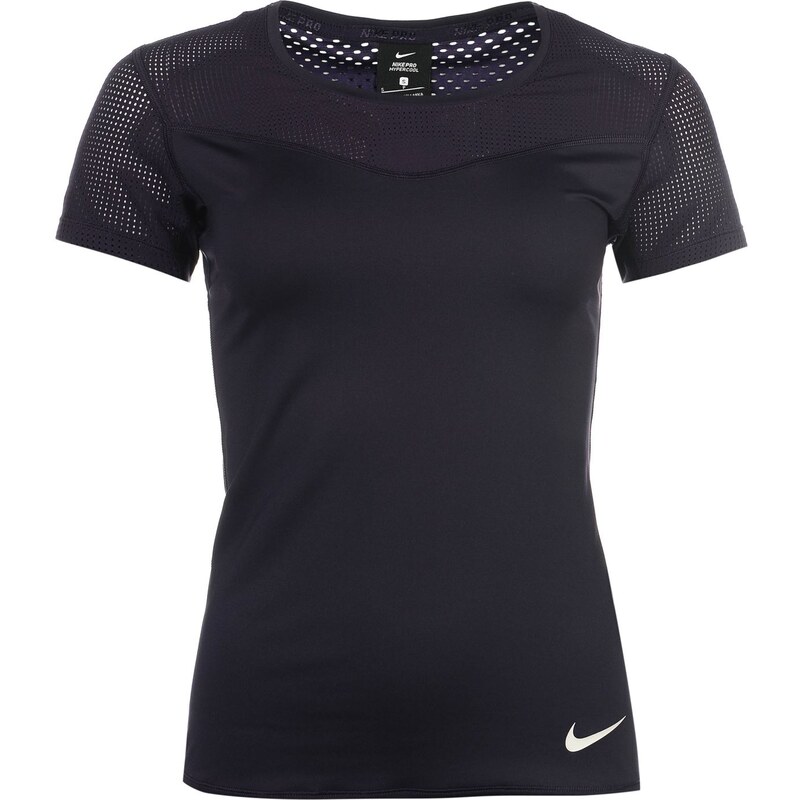 Sportovní tričko Nike Pro HyperCool dám. fialová