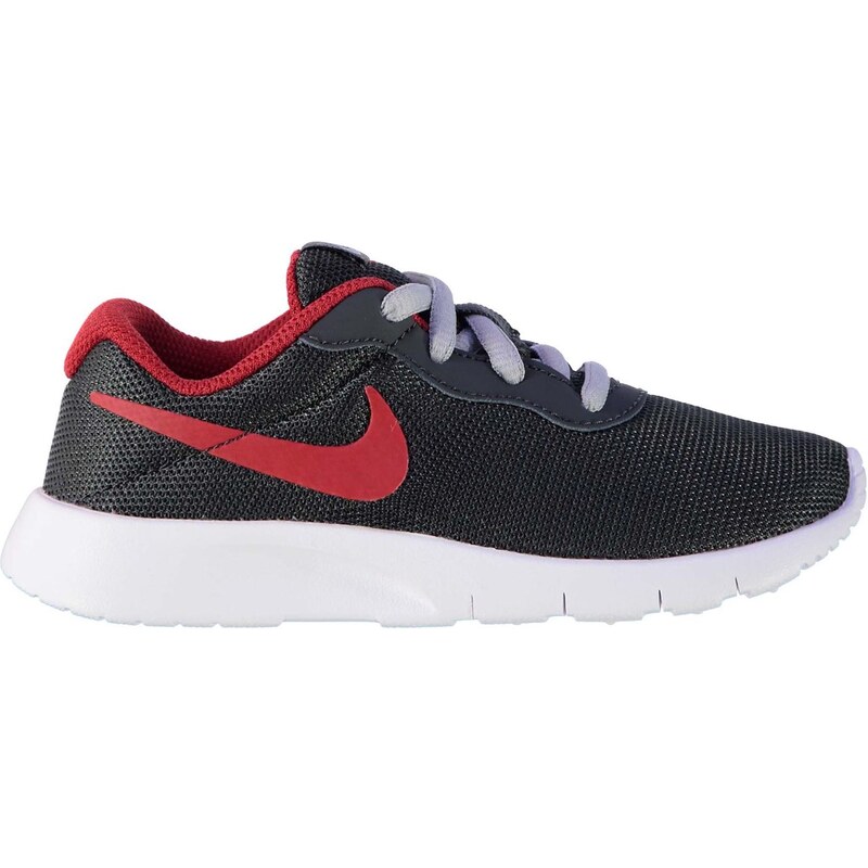 Nike Dual Fusion Childrens Running Shoes Anthracite/Red