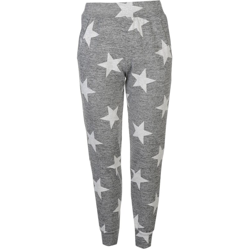 Rock and Rags Star Joggers Ld63 Grey