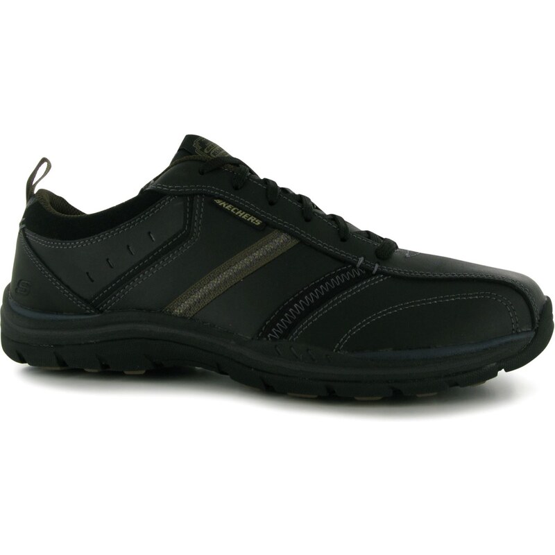boty Skechers Expected Devent Casual Shoes pánské Black/Tan