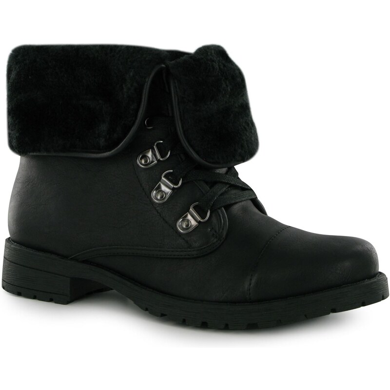 SoulCal Soucal frost hiker Boots Black PU
