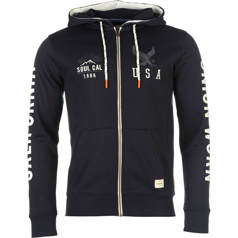 mikina SoulCal Union Hoody pánská Navy