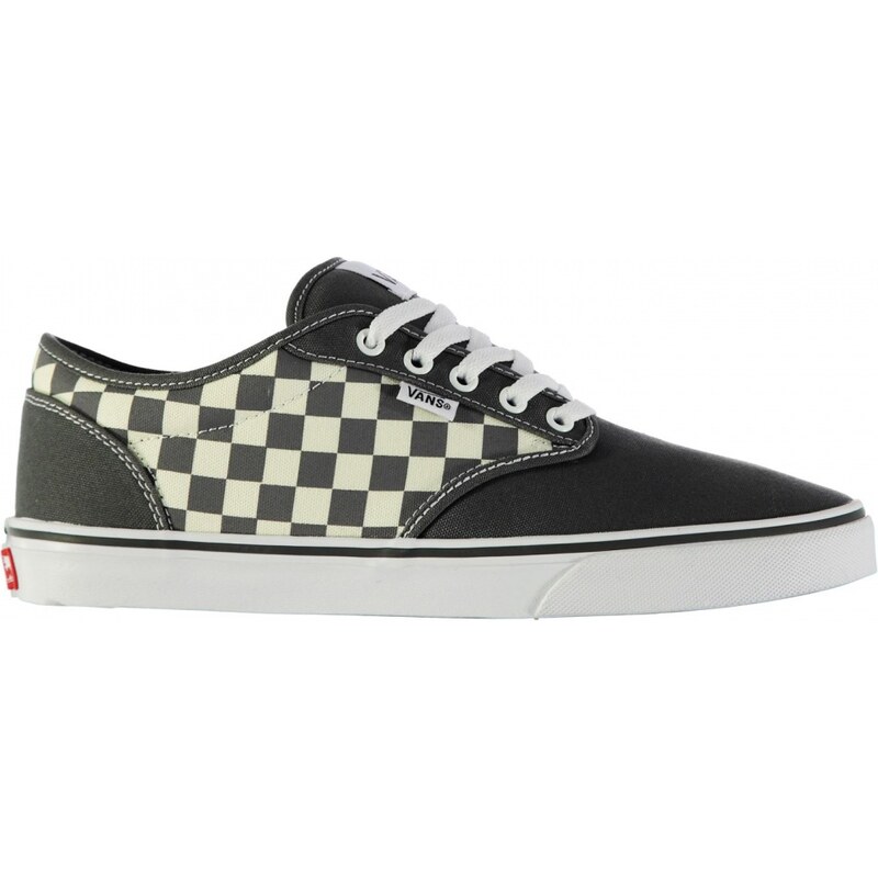 Vans Atwood Checkers Canvas Shoes, grey/natural
