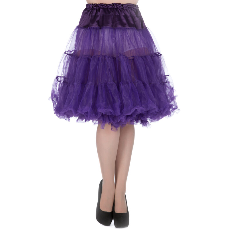 Lady Vintage Retro Spodnička Purple