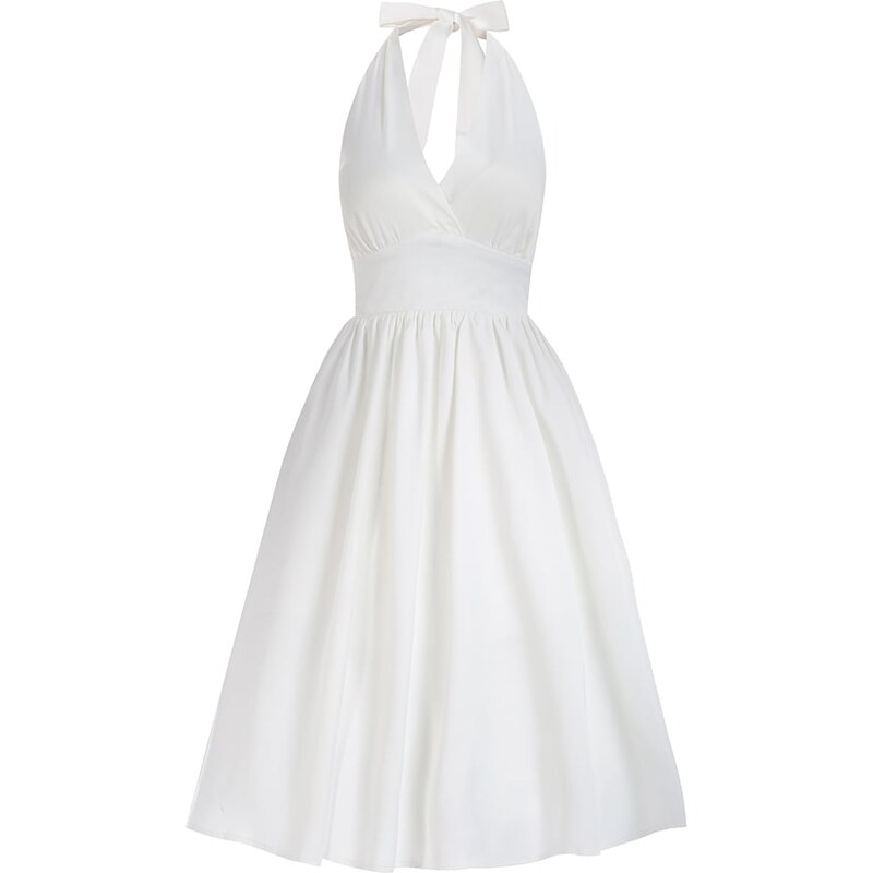 LINDY BOP Dámské retro šaty Marilyn bílé