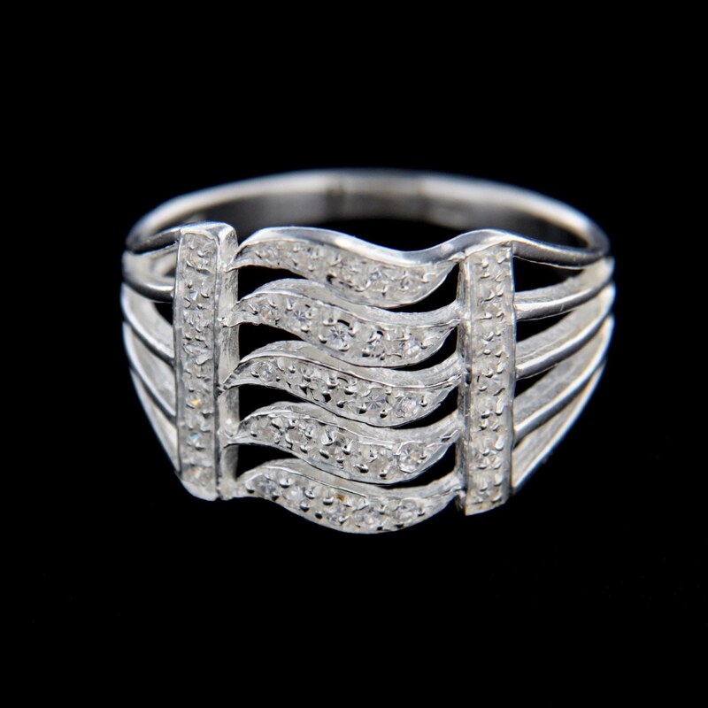 AMIATEX Stříbrný prsten 14825