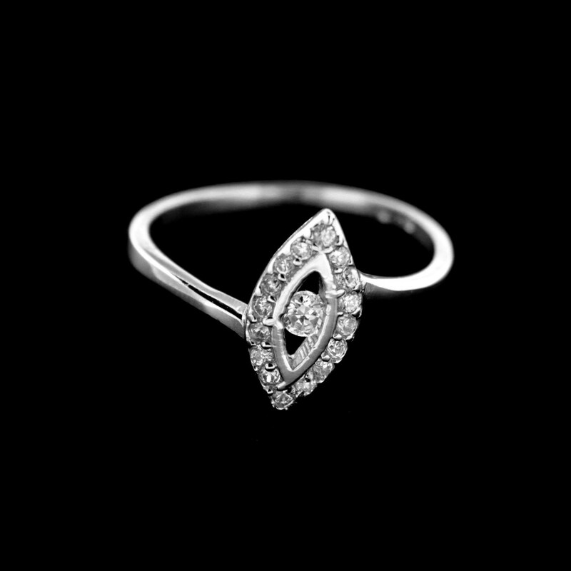 AMIATEX Stříbrný prsten 14917