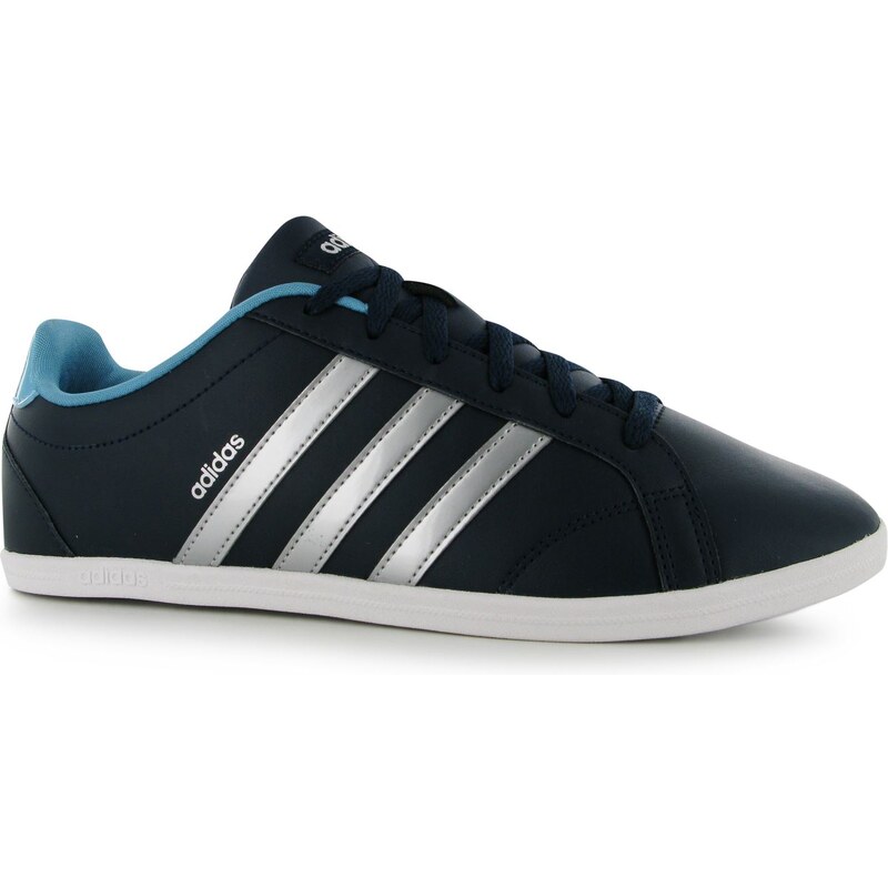 boty adidas Coneo QT Lth Ld64 Navy/Silver