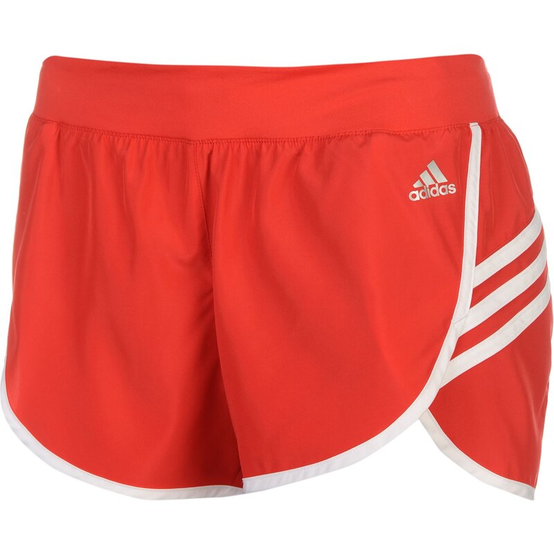 adidas Nike 6 5 Mesh Shorts Ladies Red/White