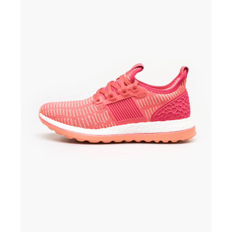 adidas Pure Boost ZG Prime Shoes Shock Red / Sun Glow / White
