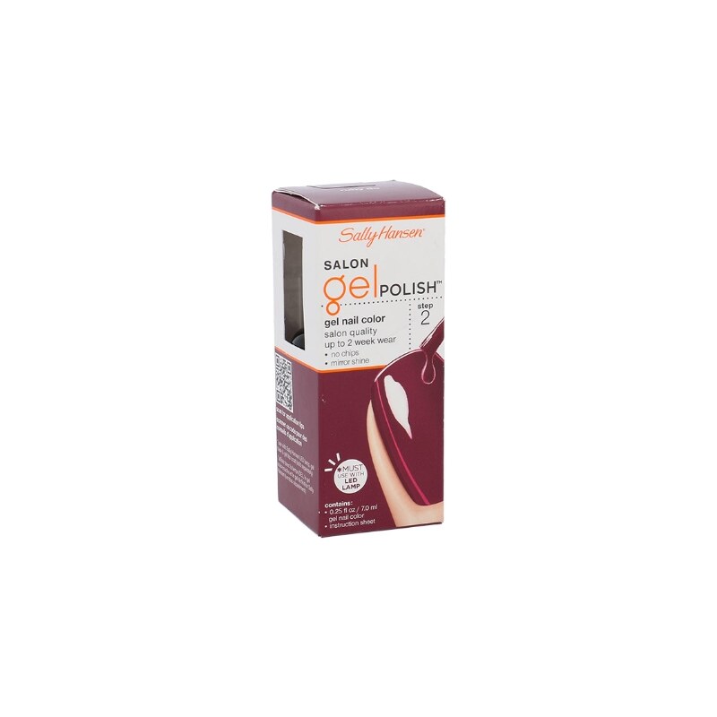 Sally Hansen Salon Gel Polish 7ml Lak na nehty W Krok 2- gelový lak - Odstín 240 Ruby Do