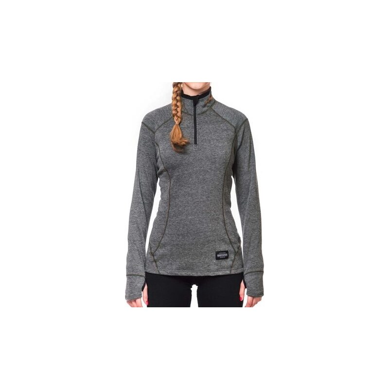 Tričko thermo Horsefeathers Snowfall heather gray 33134587