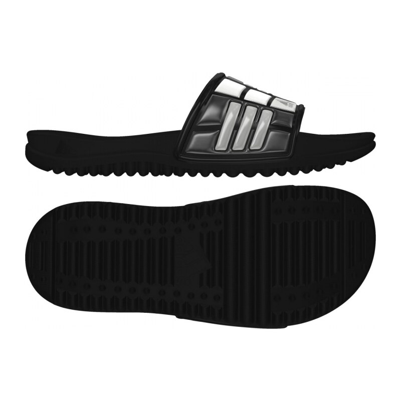 Pantofle adidas Performance Mungo QD (Černá / Bílá / Stříbrná)