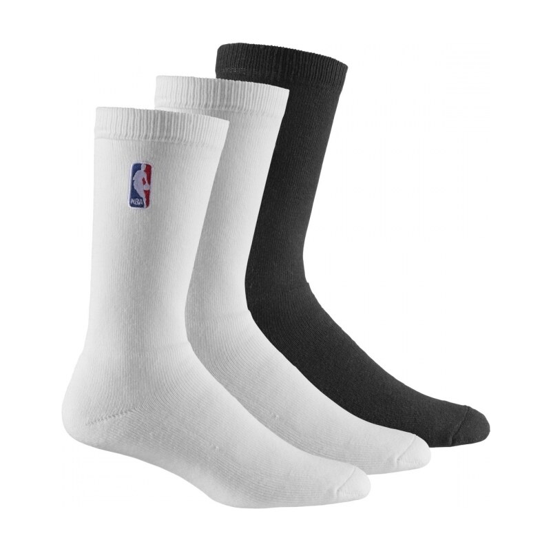 Ponožky adidas Performance NBA SOCK 3PP (Bílá / Černá)