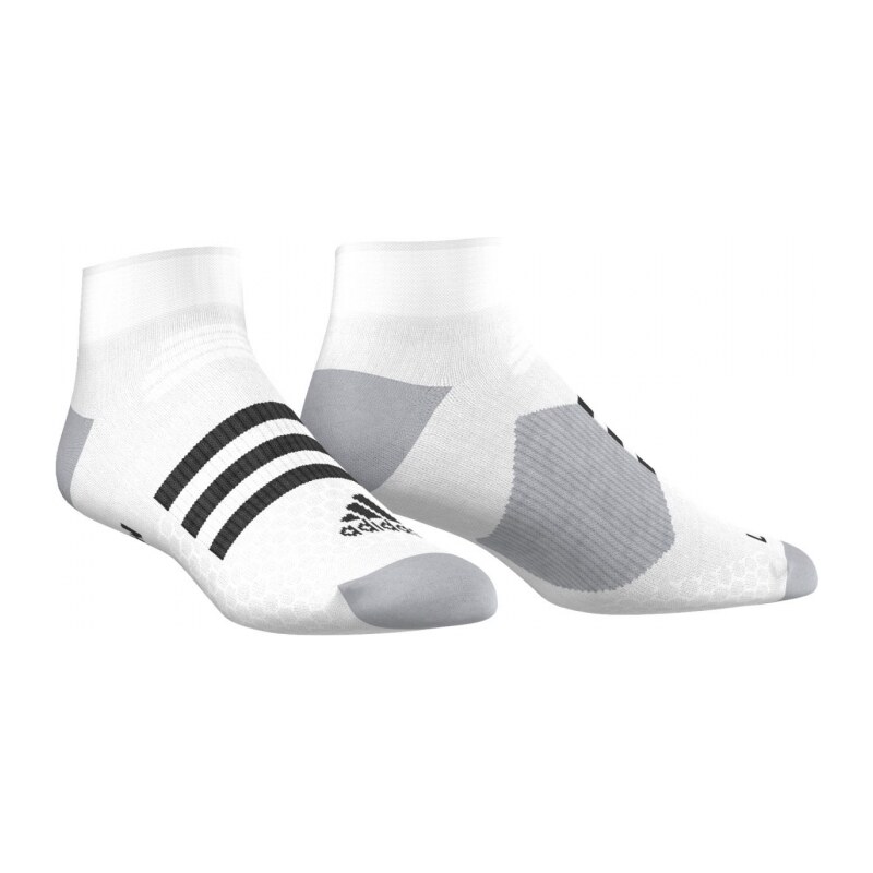 Ponožky adidas Performance TEN ID ANKLE1PP (Bílá / Černá / Šedá)