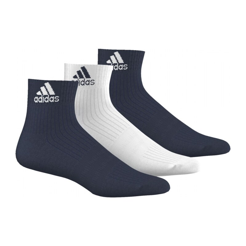 Ponožky adidas Performance 3S PER AN HC 3P (Tmavě modrá / Bílá)