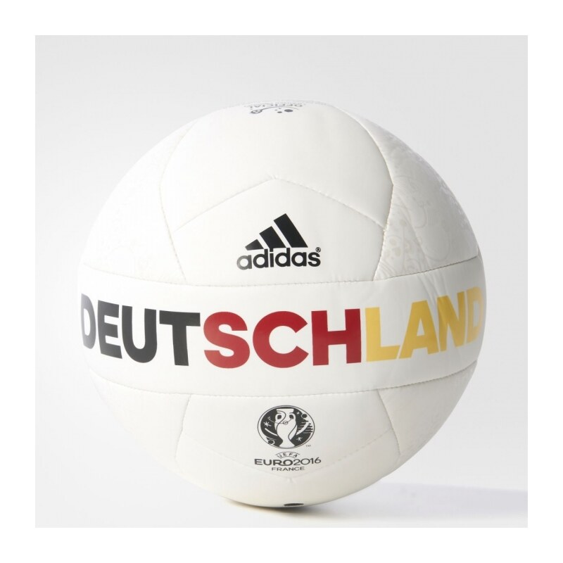 Fotbalový míč adidas Performance EURO16OLP GER M (Bílá / Žlutá / Červená)