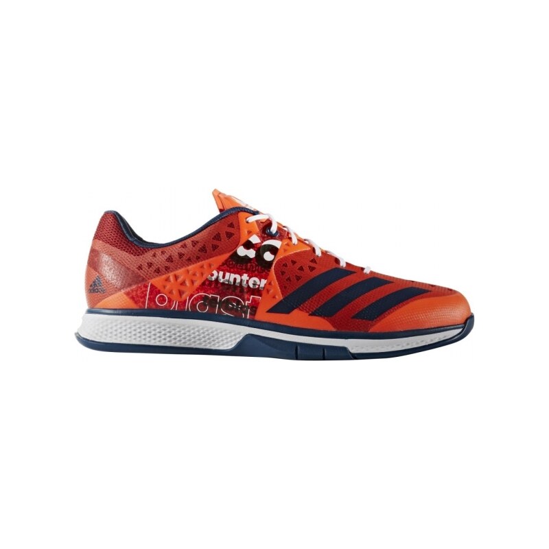 Sálové boty adidas Performance Counterblast Falcon (Oranžová / Modrá / Červená)