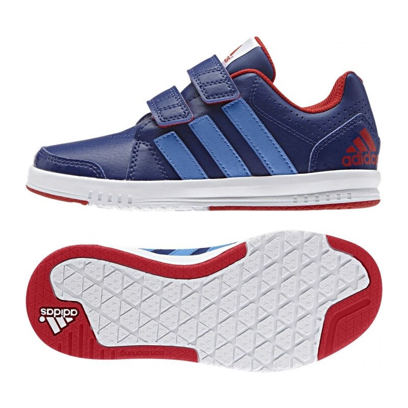 Dětské boty adidas Performance LK Trainer 7 CF K (Tmavě modrá / Modrá / Červená)
