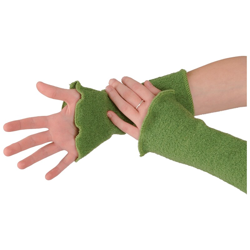 Reiff KREPP dámské návleky na ruce z vlny - zelená