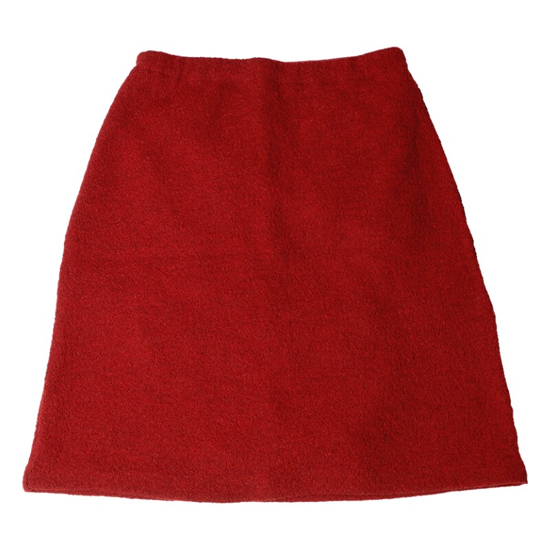 Reiff KREPP dámská sukně ze 100% vlny - červená rubin