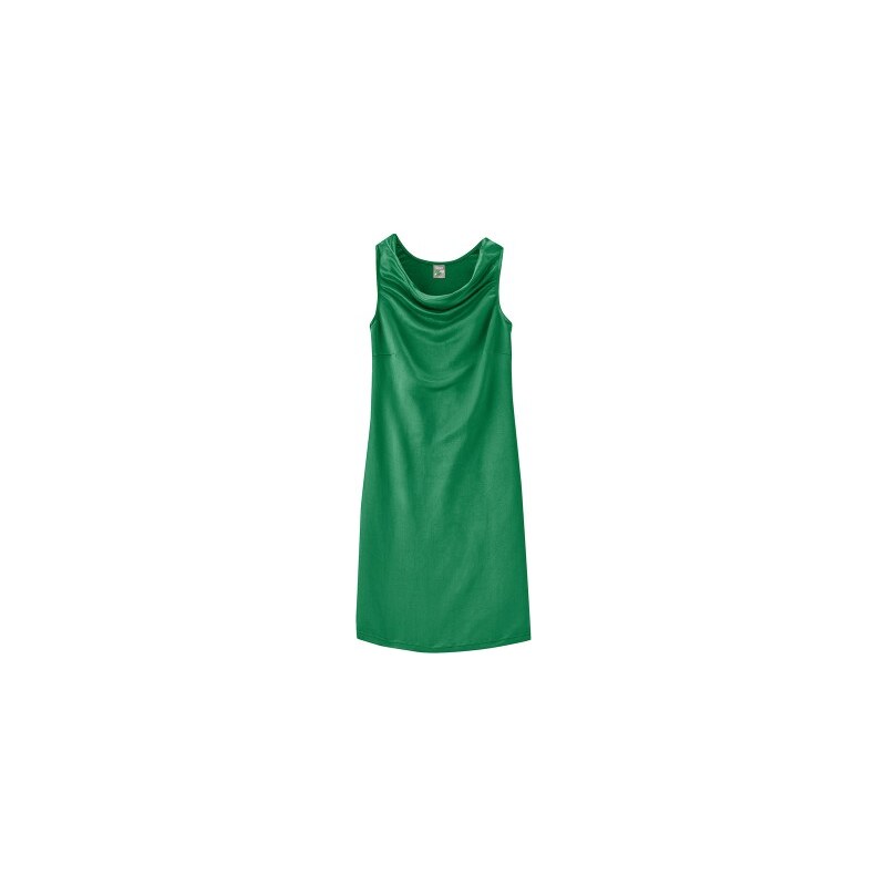 VICTORIA Dámské šaty z konopí a hedvábí - smaragdová, Hempage